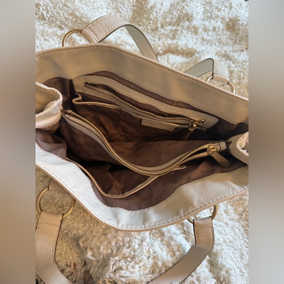 White off-white cream ivory Michael Kors Purse - Picture 11 of 12